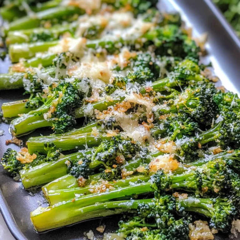 Garlic Roasted Broccolini