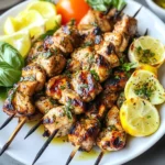 Greek Chicken Kabobs