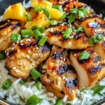 Hawaiian Chicken with Coconut Rice