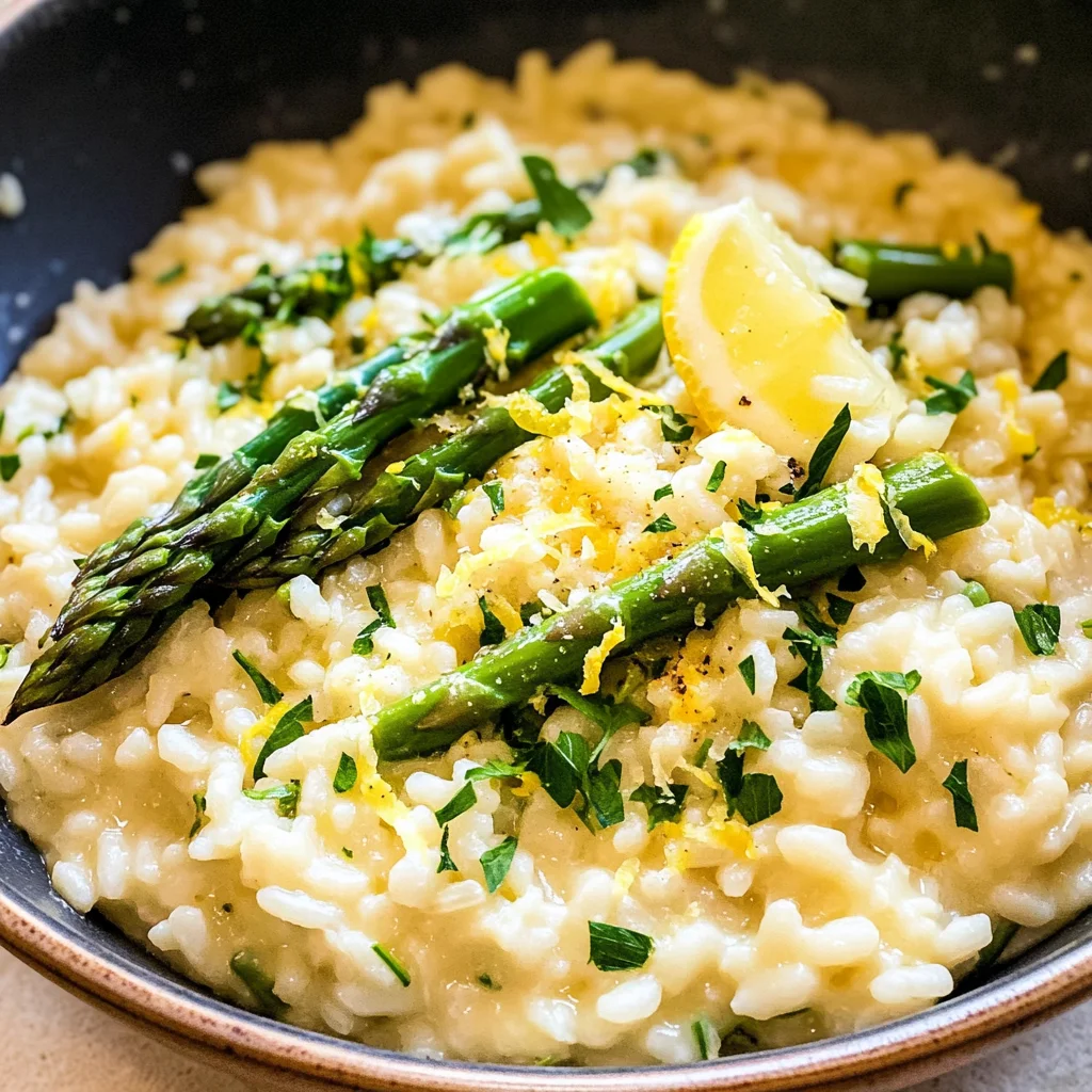 Lemon Parmesan Risotto