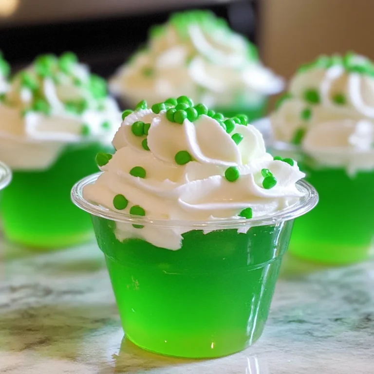 Lime Jello Shots