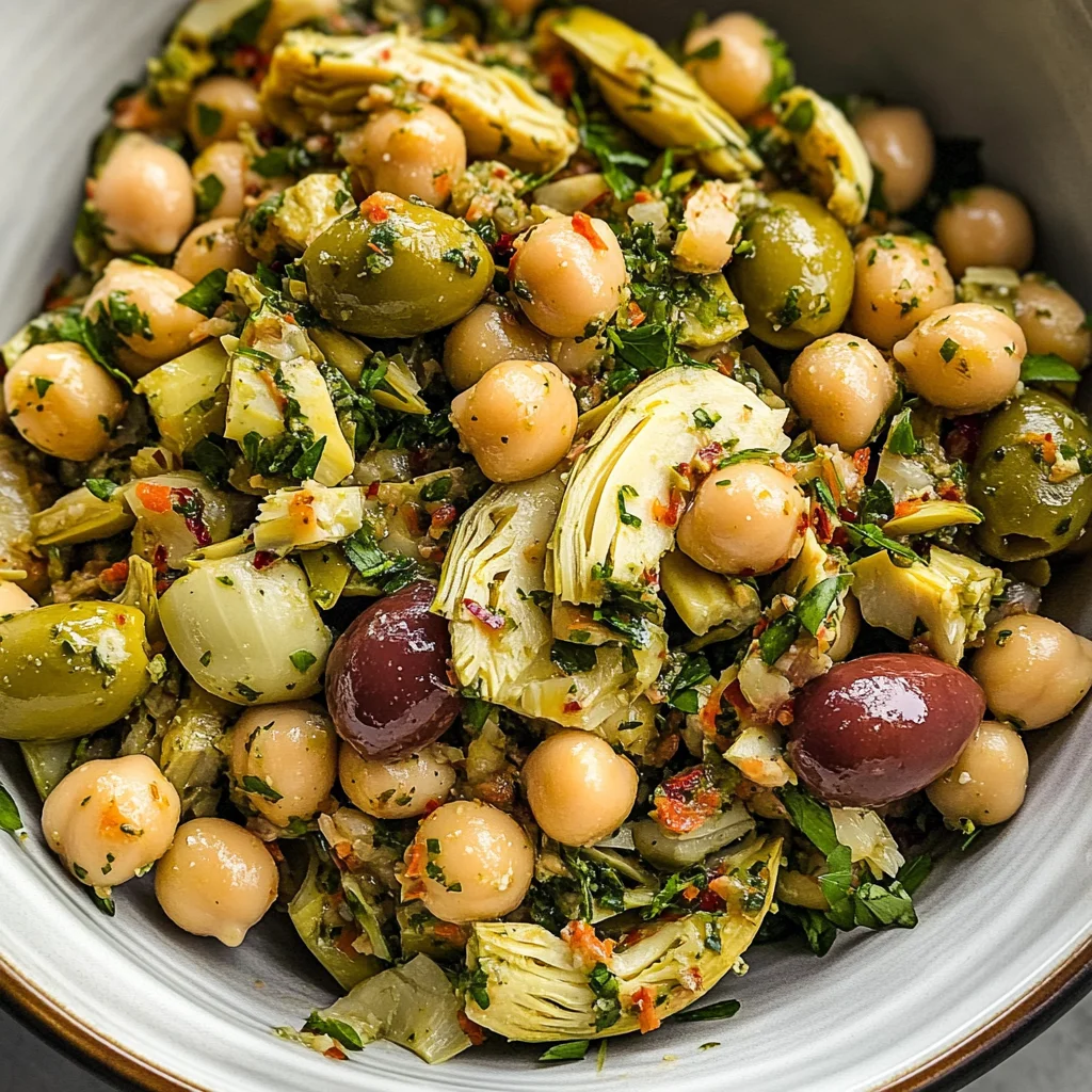 Marinated Za'atar Bean Salad