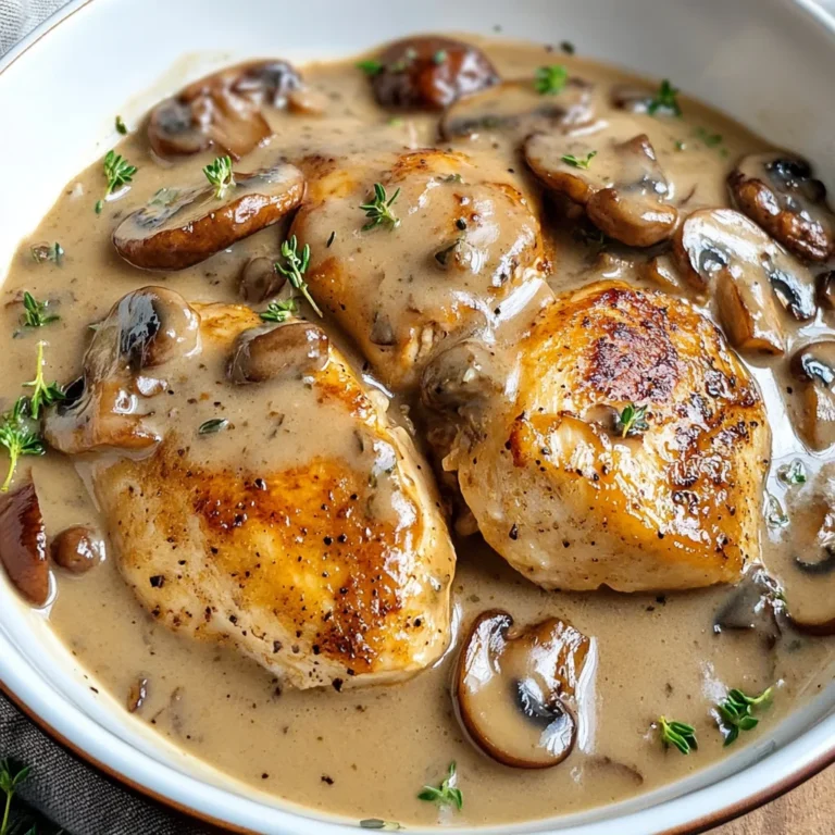 Mushroom Chicken