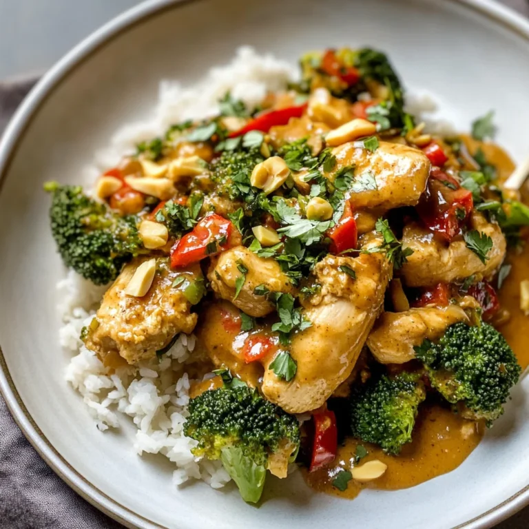 Peanut Butter Chicken