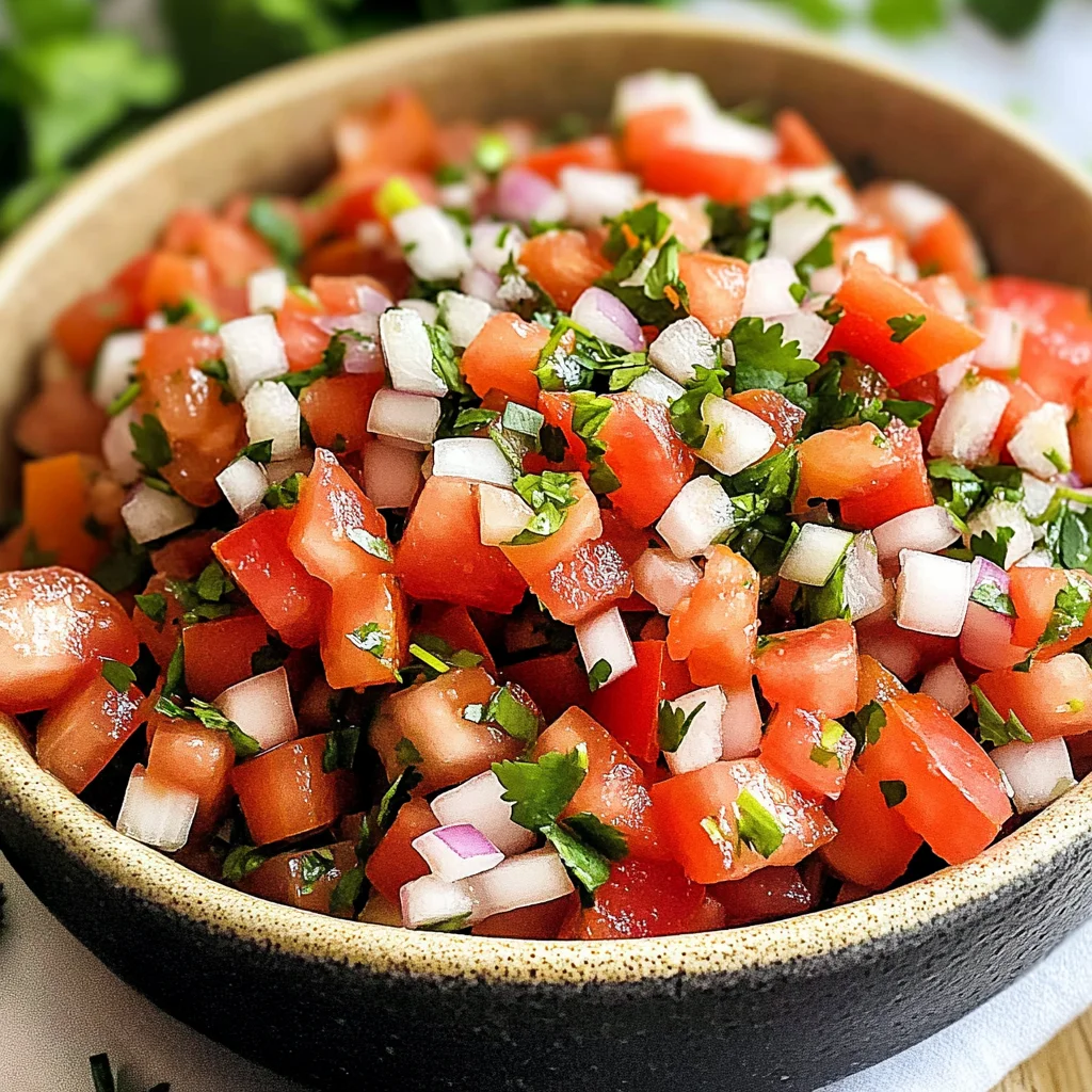 Pico de Gallo Recipe (Easy & Authentic)