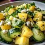 Pineapple Cucumber Salad
