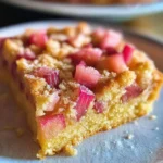 Quick Rhubarb Cake