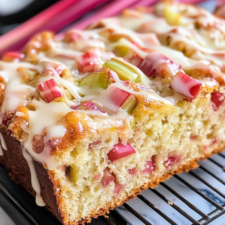 Rhubarb Bread