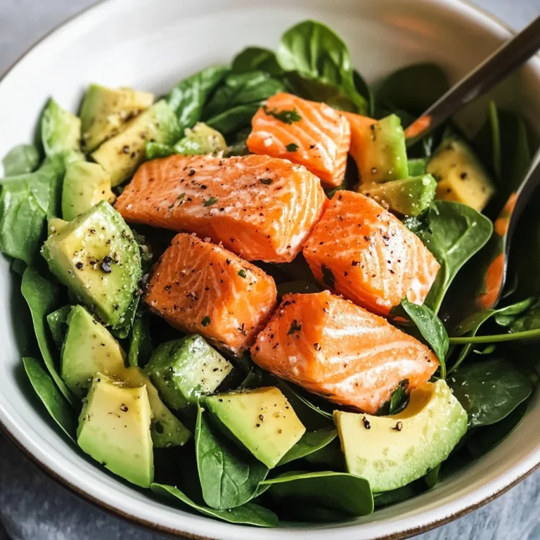 Salmon Avocado Salad
