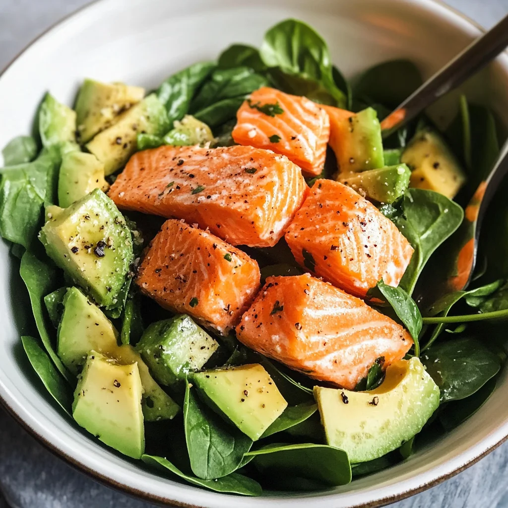 Salmon Avocado Salad