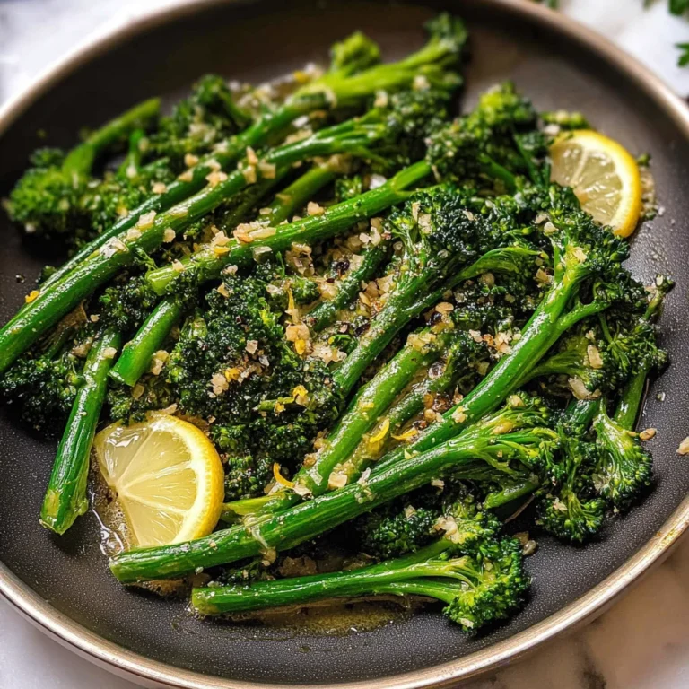 Sauteed Garlic Broccolini