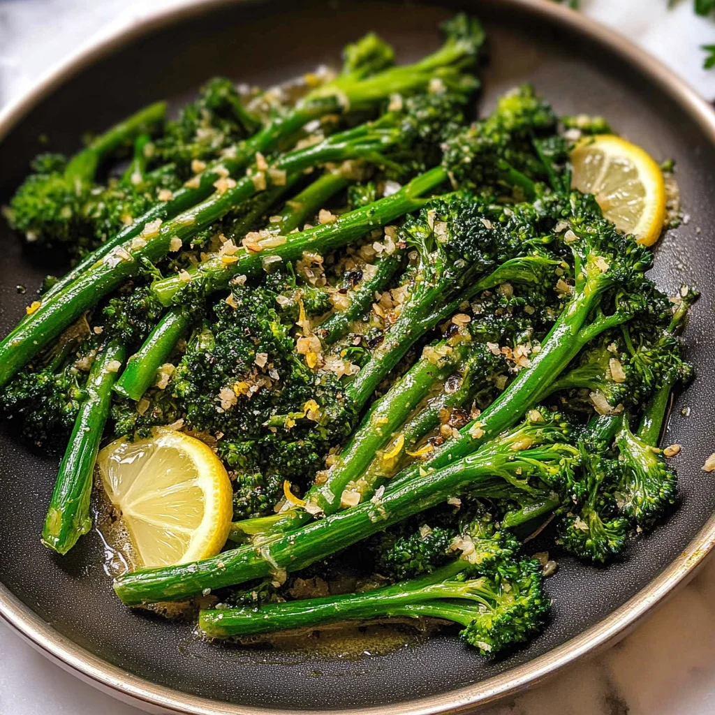 Sauteed Garlic Broccolini