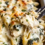 Spinach Artichoke Chicken Casserole