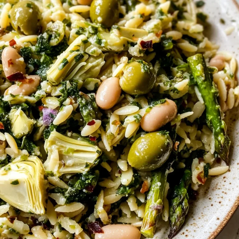 Spring Orzo Salad
