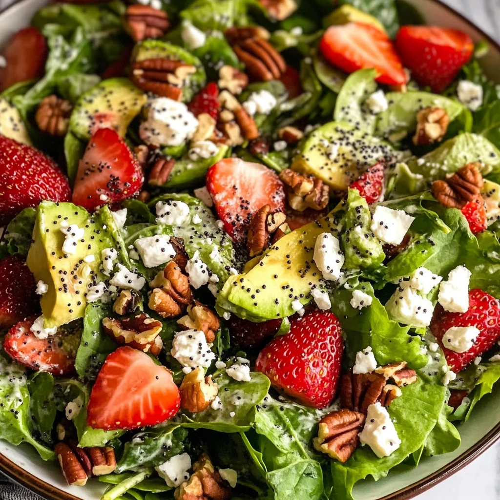 Strawberry Avocado Salad