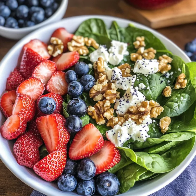 Strawberry Spinach Salad Recipe