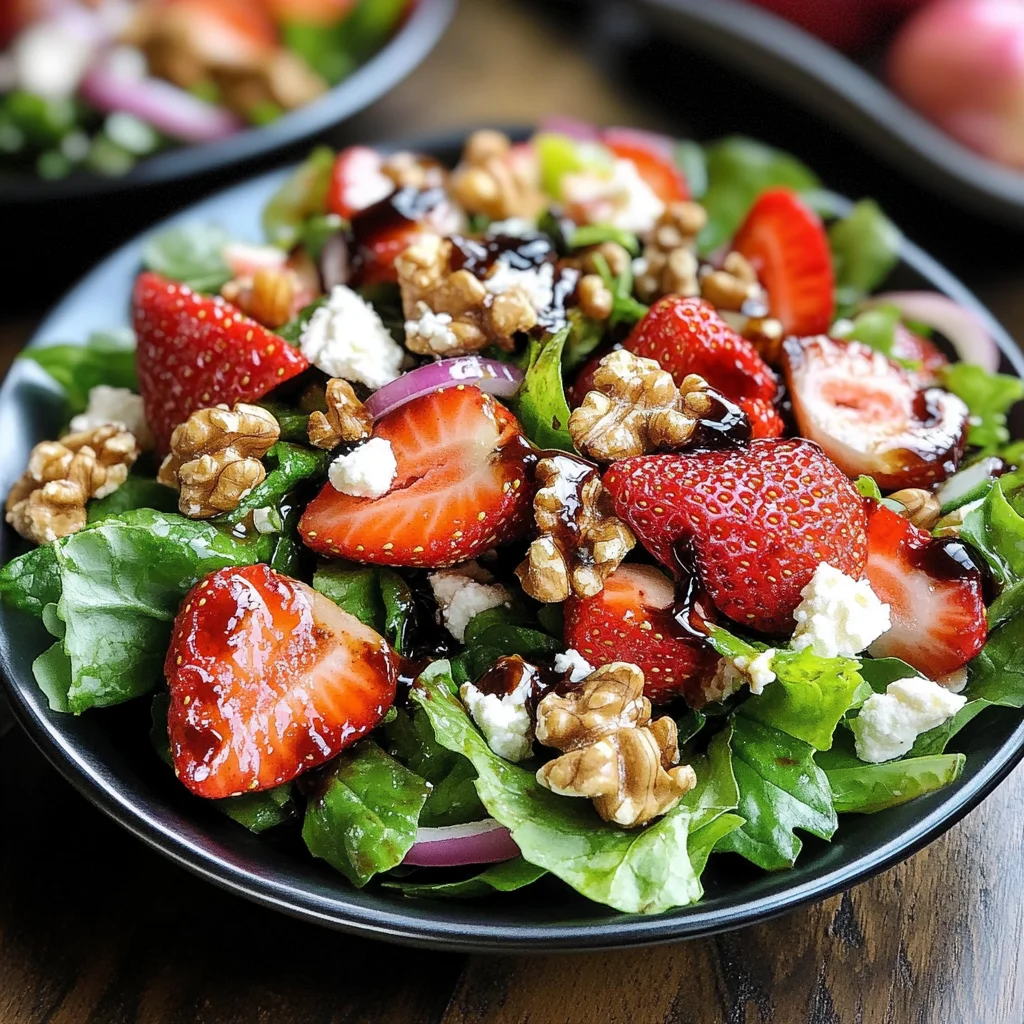 Strawberry Walnut Salad