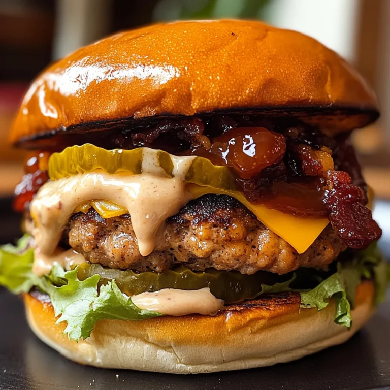 BBQ Ranch Turkey Smash Burger