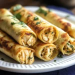 Baked Chicken Taquitos