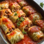 Cabbage Rolls in Tomato Sauce
