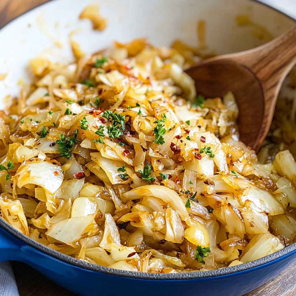 Caramelized Cabbage and Onions
