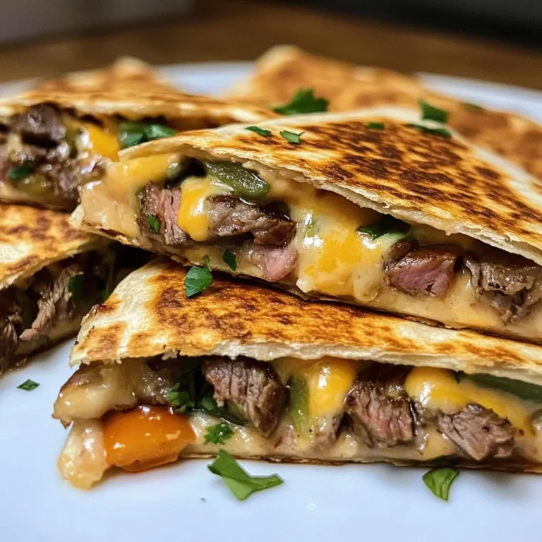 Cheese-crusted Steak Quesadillas with Chipotle Lime Mayo
