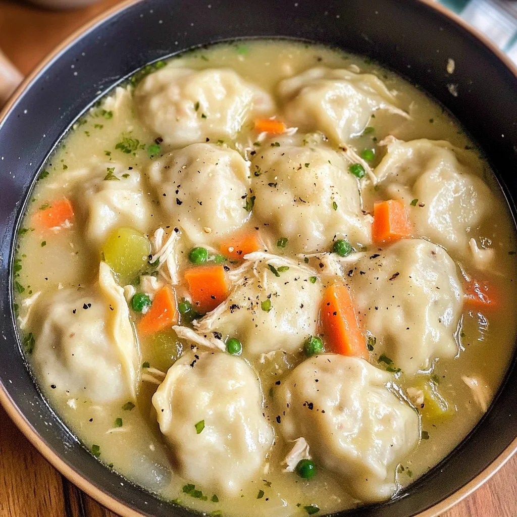 Chicken and Dumplings (Easy)