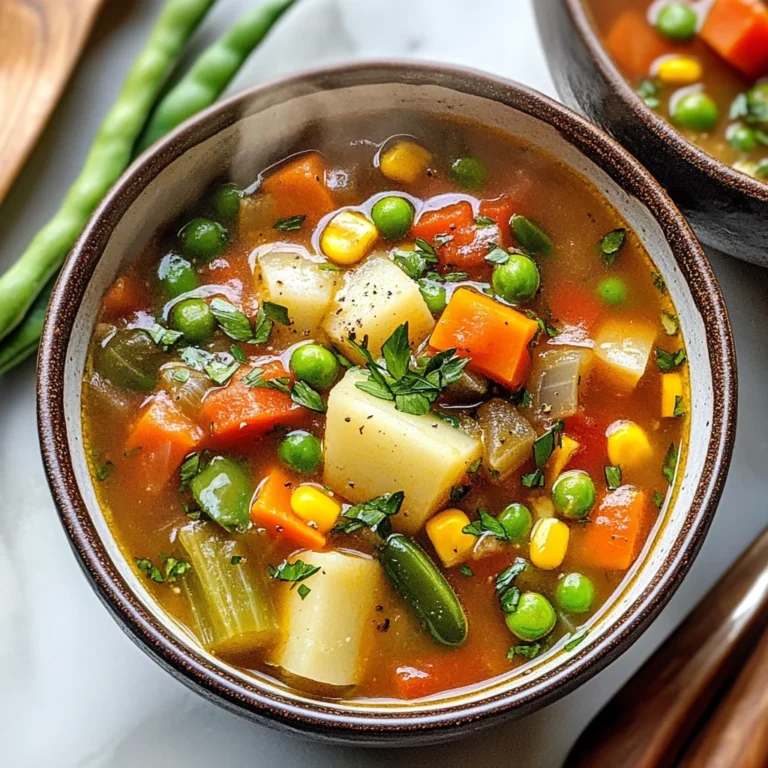 Easy Vegetable Soup