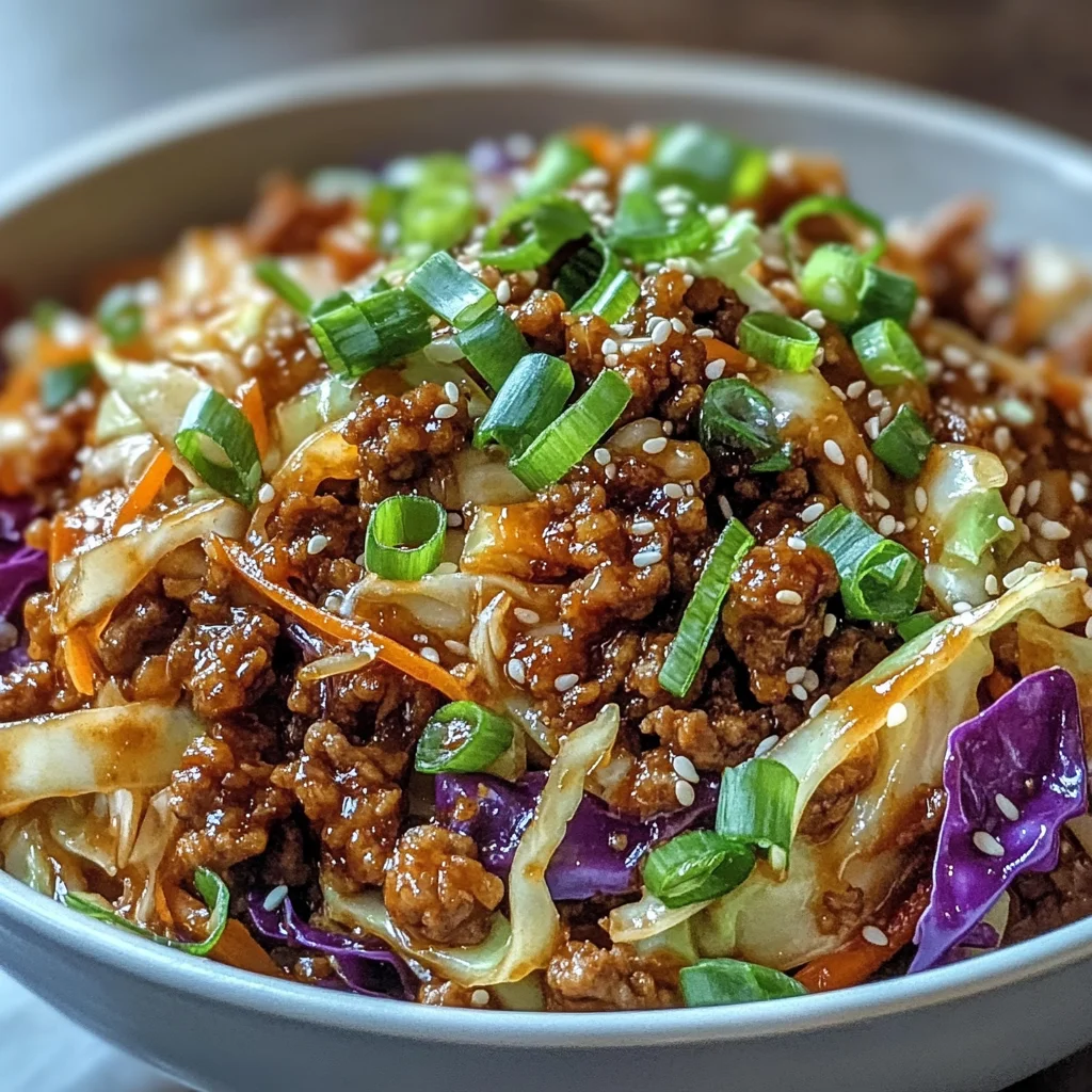 Egg Roll in a Bowl