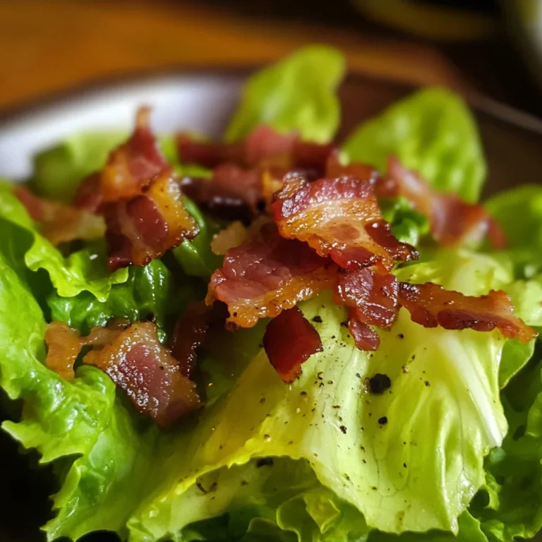 Grandma's Wilted Lettuce Recipe - Old Fashioned Wilted Lettuce