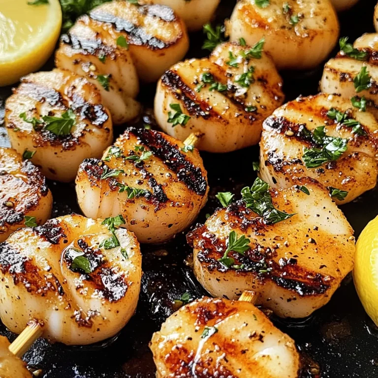Grilled Scallops