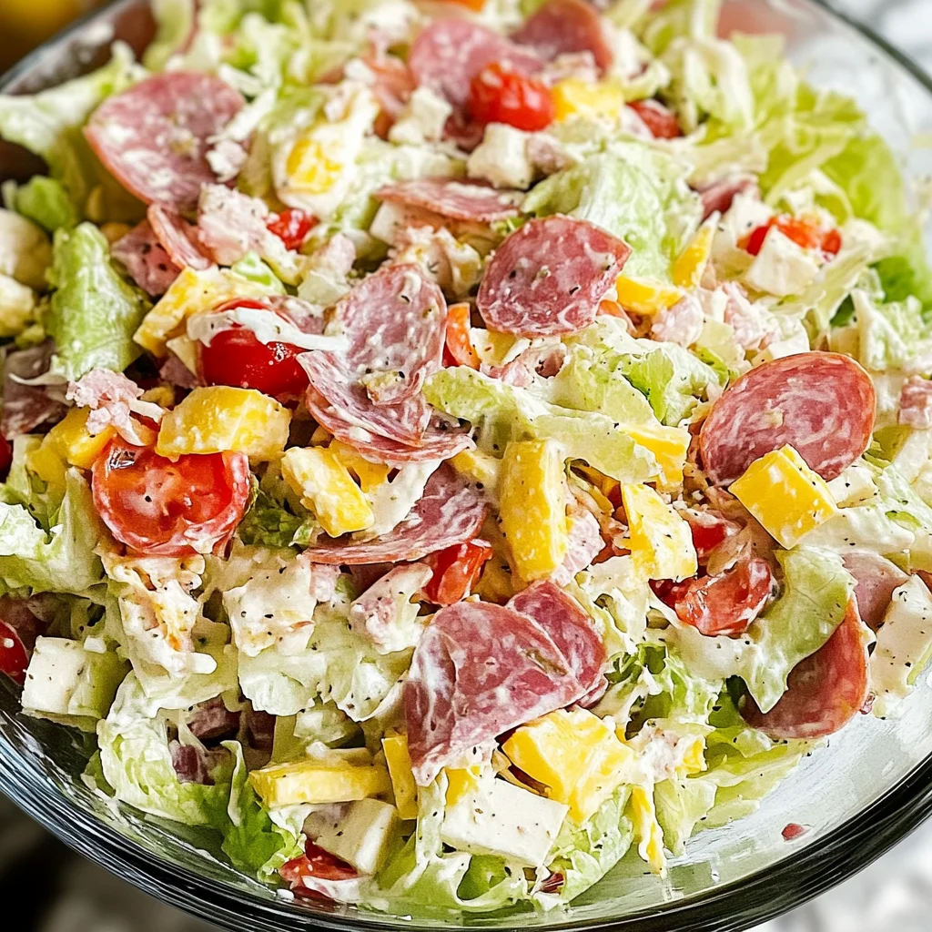 Grinder Salad Recipe