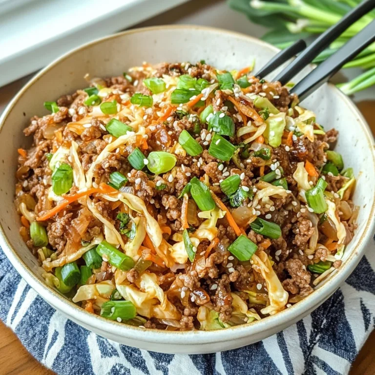 Inside Out Egg Roll in a Bowl