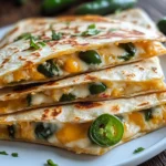 Jalapeno Popper Quesadillas