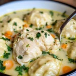 Keto Chicken and Dumplings