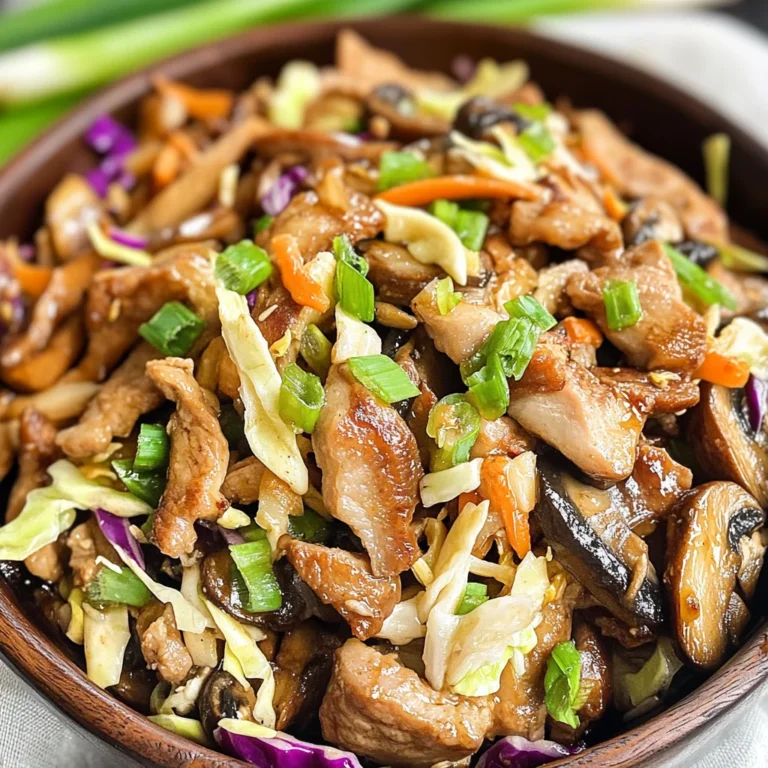 Keto Moo Shu Pork