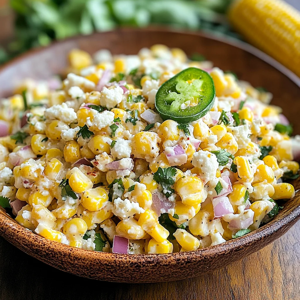 Mexican Street Corn Salad