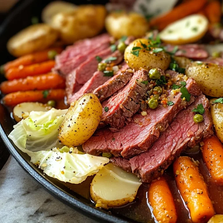 Slow Cooker Corned Beef and Cabbage