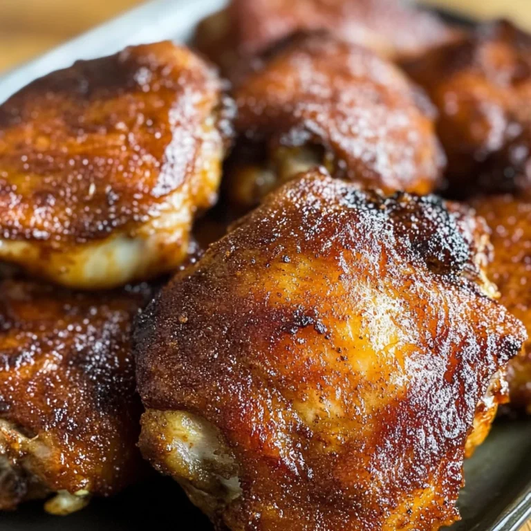 Smoked Chicken Thighs