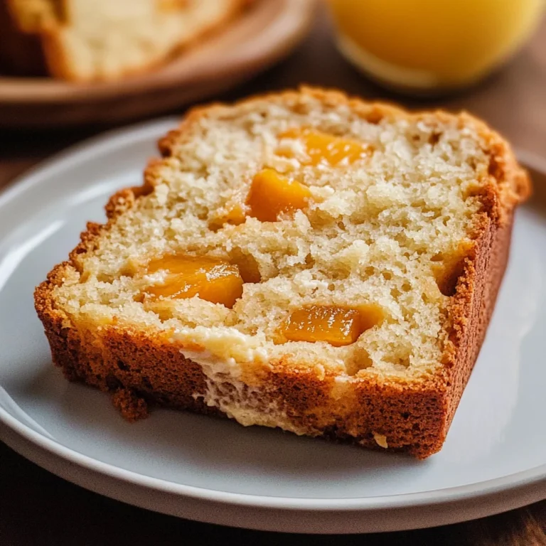 Southern Peach Bread