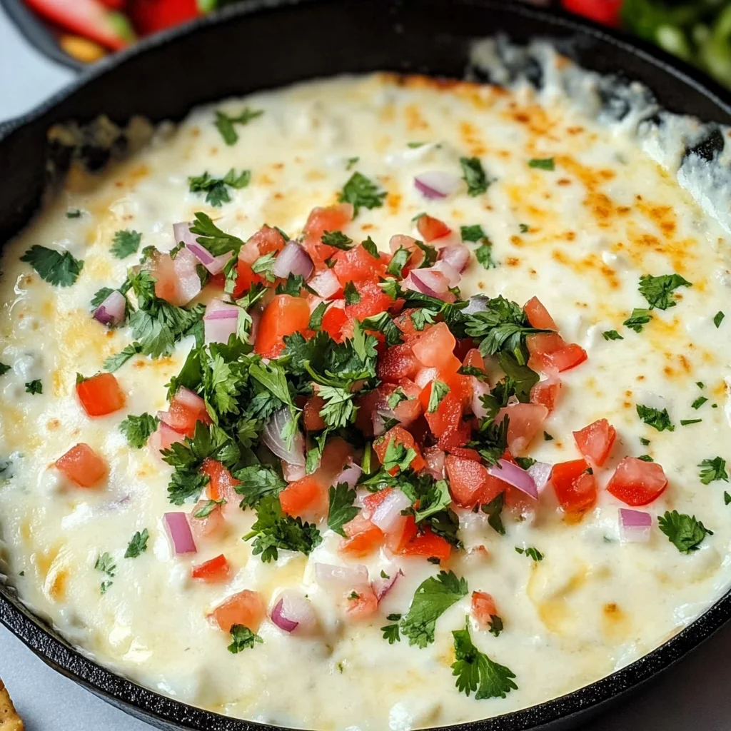 White Queso Dip (Quick & Easy!)