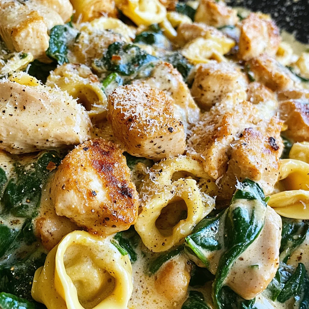 Blackstone Chicken Caesar Tortellini