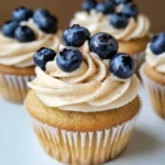 Blueberry French Toast Cupcakes