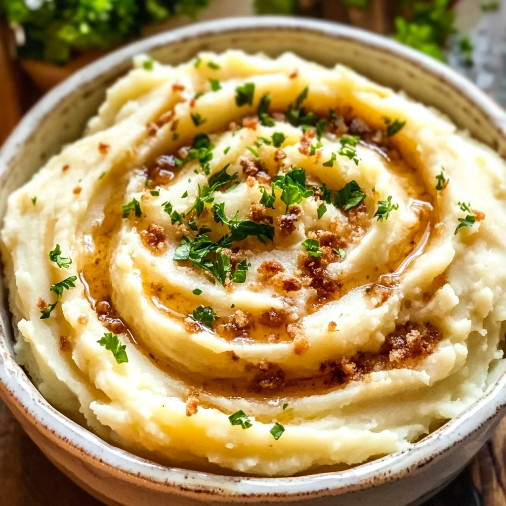 Brown Butter Mashed Potatoes