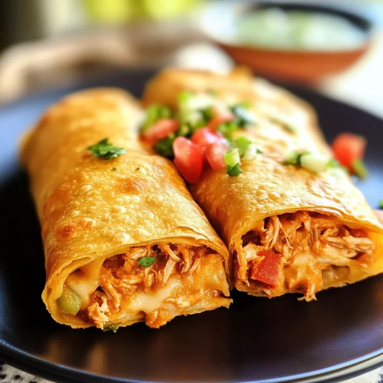 Chicken Chimichangas
