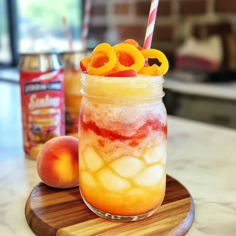 Crown Peach Slush