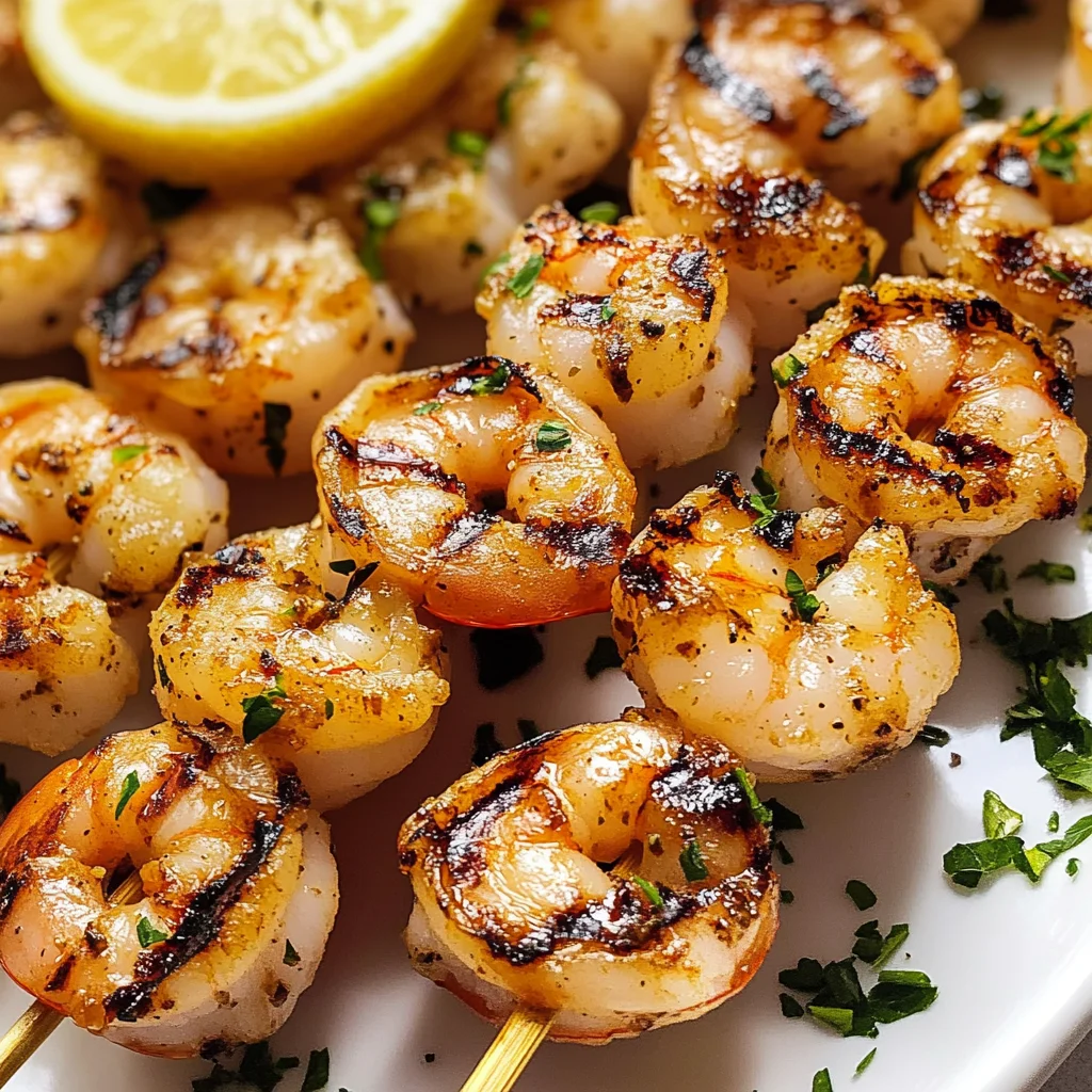 Grilled Shrimp Skewers