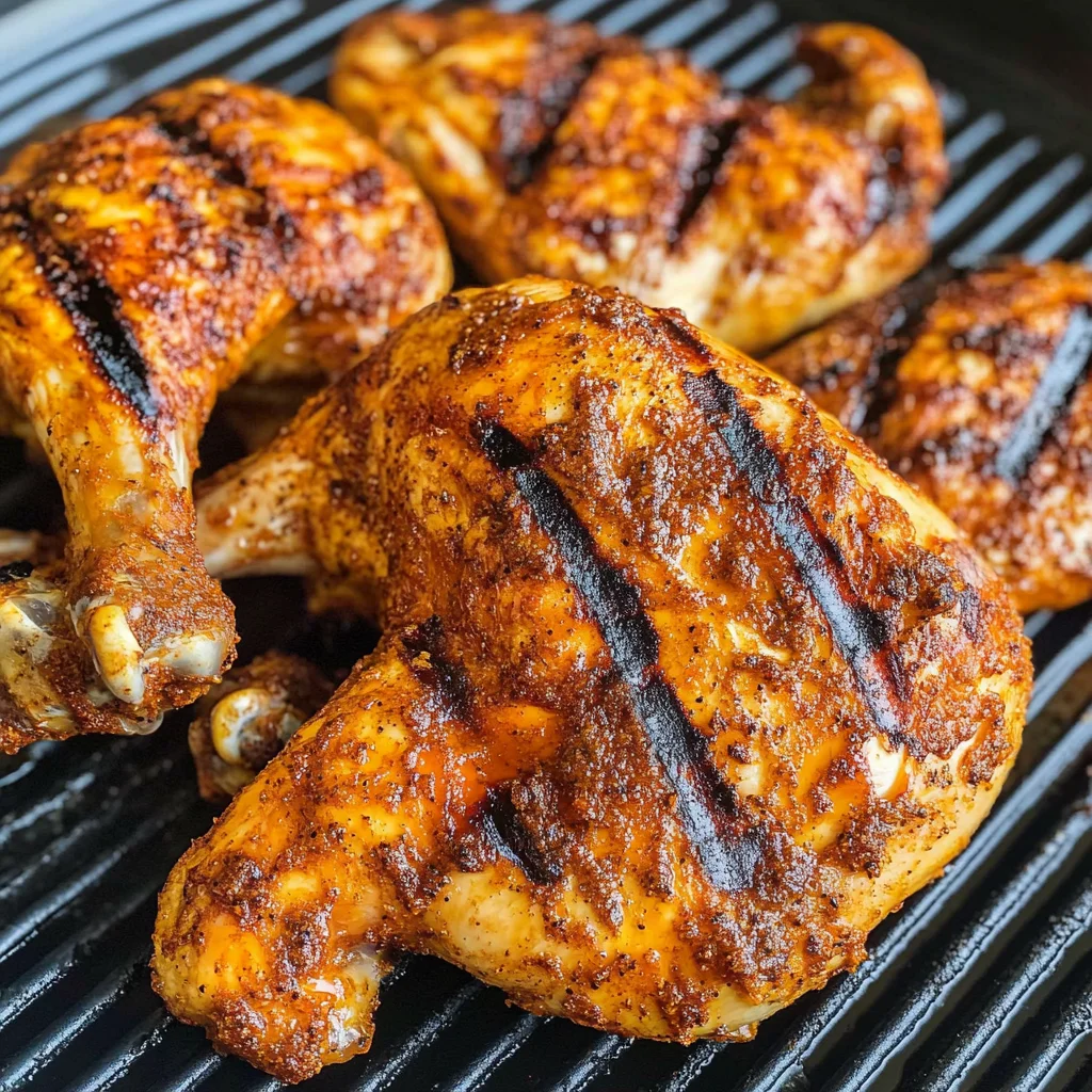 Grilled Spatchcock Chicken