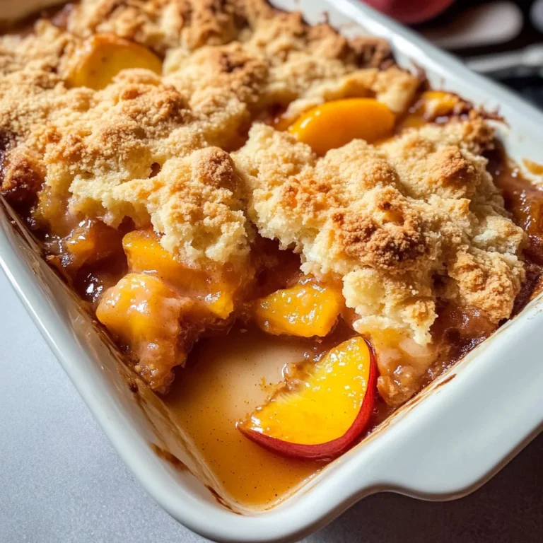 Ina Garten’s Peach Cobbler