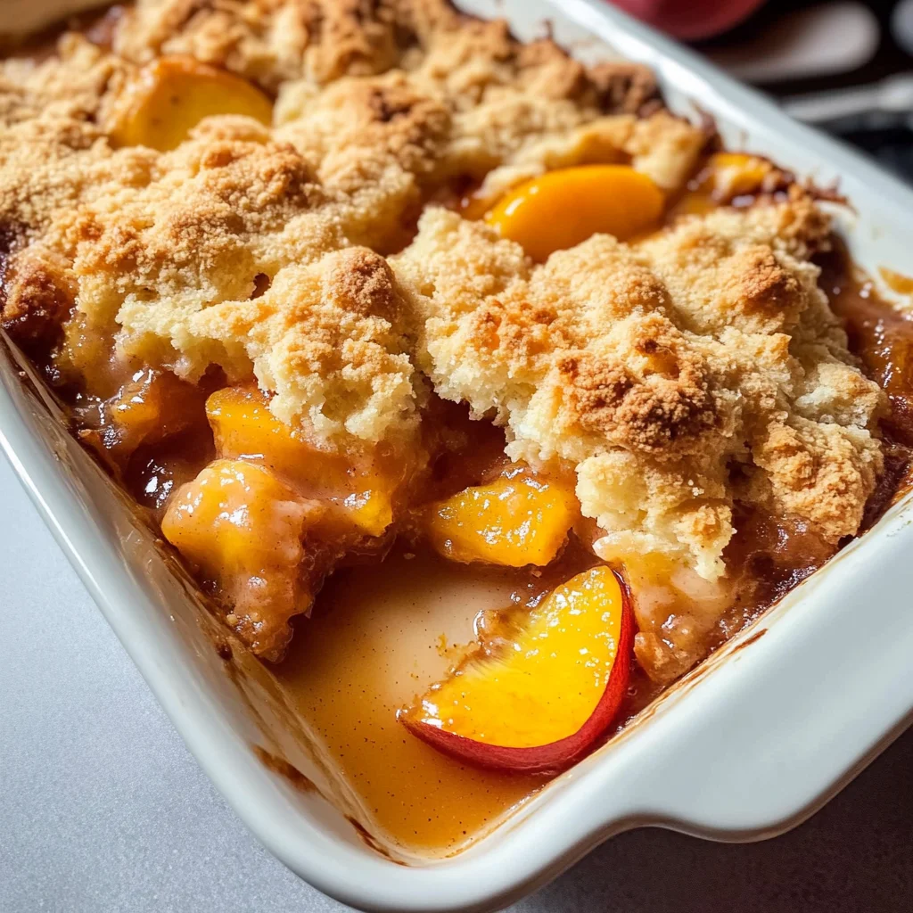 Ina Garten’s Peach Cobbler